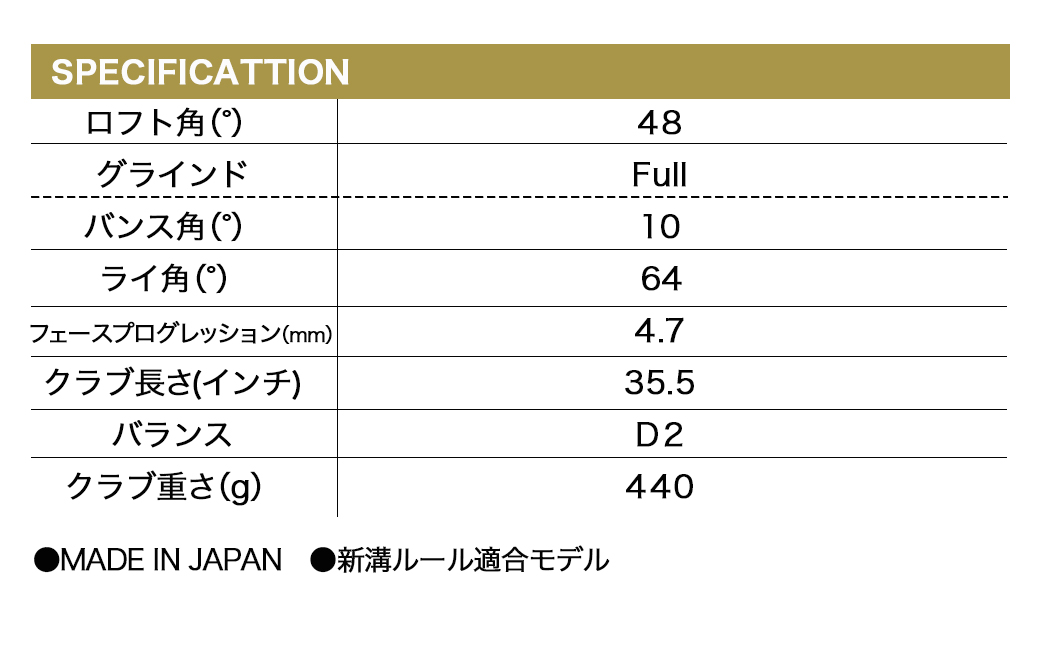 RTX DEEP FORGED 2 ウエッジ 48(Full） （KBS TOUR LITE）≪2023年モデル≫_DI-C707-ktl48F