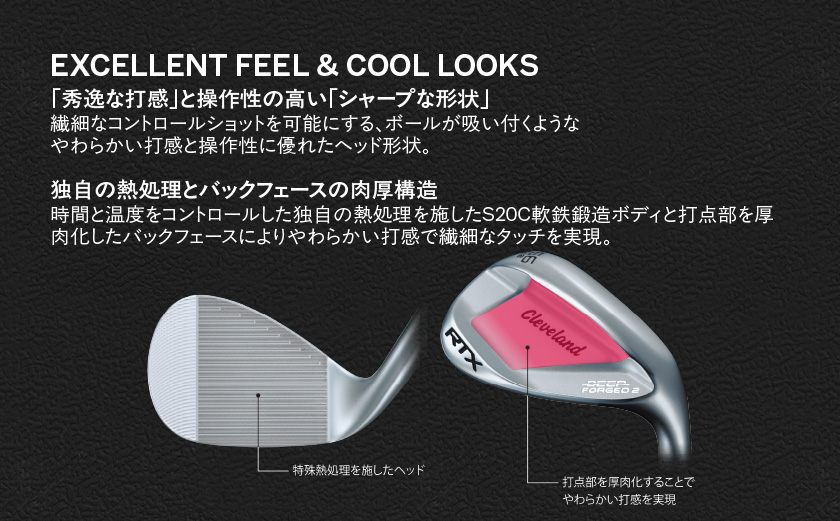 RTX DEEP FORGED 2 ウエッジ 60(Mid） （KBS TOUR LITE）≪2023年モデル≫_DI-C707-ktl60M