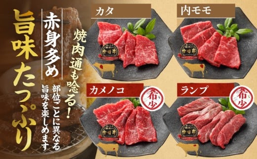 宮崎牛食べ比べ10種盛り焼肉セット(各600g×2P)_34-3103_(都城市) 都城産 宮崎牛 A4ランク 焼肉 セット 内モモ カタ トンビ ランプ ラムシン マルシン カメノコ イチボ マルカワ ミスジorトモサンカク 10種類 贈答用  ギャル曽根さんおすすめの牛肉返礼品