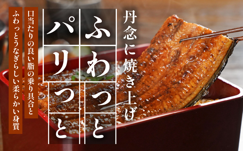 宮崎県育ちのうなぎ蒲焼2尾300g以上≪山椒・たれ付≫_13-M301