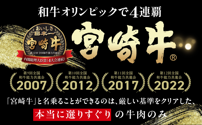 宮崎牛モモウデ焼肉800g(黒たれ付)_21-31-005