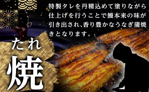 職人手焼きの本格うなぎ蒲焼き4尾≪みやこんじょ特急便≫_AD-3301-Q_(都城市) 鰻蒲焼 特製たれ付き 国産うなぎの蒲焼き 4尾 うなぎ