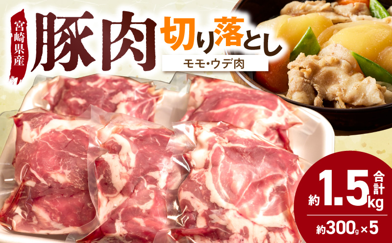 宮崎県産 豚肉 切り落とし N0217-YA3399