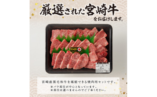 宮崎牛焼肉　450g（A5等級）　N061-ZA708