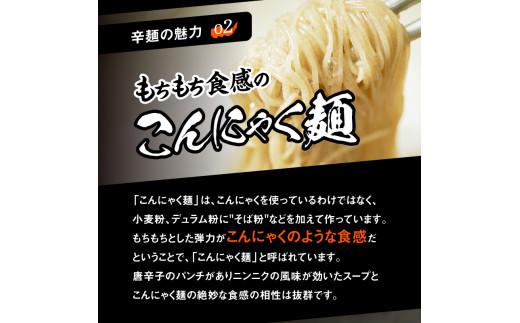 冷凍辛麺 4食分セット なんこつ 1セット　N040-ZA2209