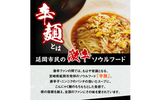 辛麺4食【6カ月定期便】　N040-ZE066
