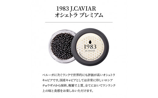 1983 J.CAVIAR オシェトラ プレミアム 20g　N027-ZD092