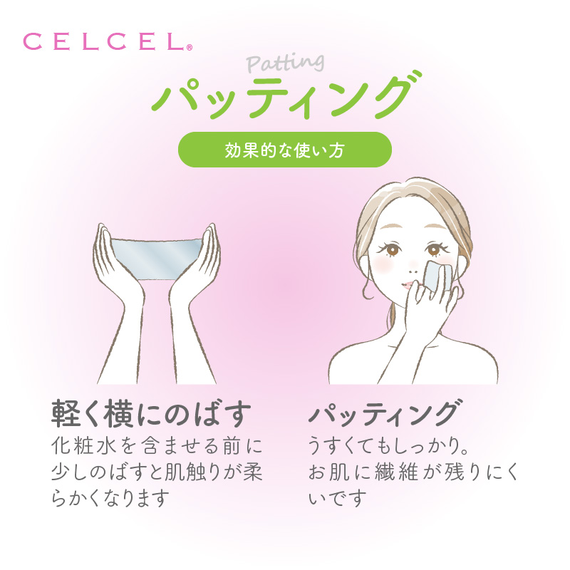 CELCEL 化粧用コットン 60枚入×48箱　N0129-YC413