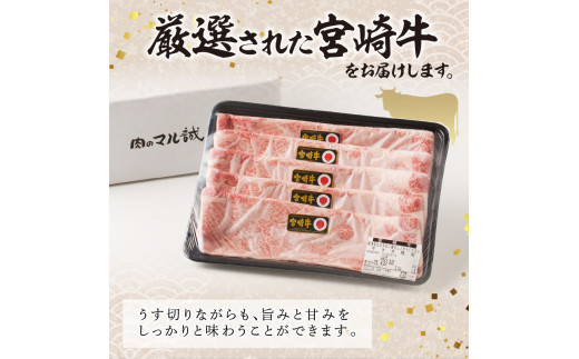 宮崎牛すき焼用500g（A5等級）　N061-ZB210