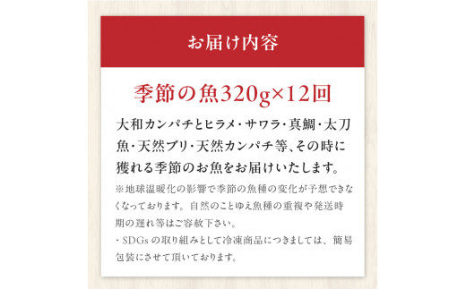 【12ヶ月定期便】大和海商　高級お刺身　4人前　冷凍　N072-G0145_2