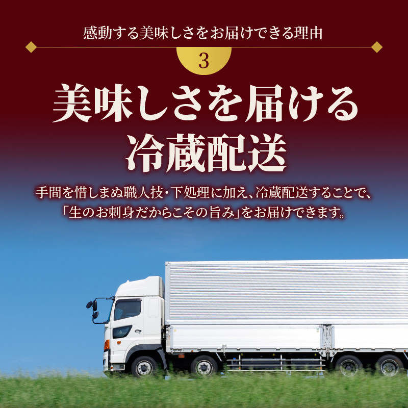 定期便定番シリーズ活〆鮮魚のお刺身(3ヶ月お届け) N019-YD0198