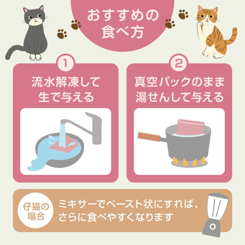 【至福の海の恵み】贅沢グルメキャットフード　N072-YA0398