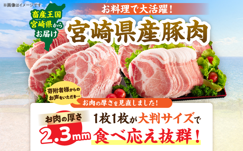 小分けで便利!! 数量限定 豚肩ロース スライス 計3kg 豚肉 人気 大判サイズ 国産 食品 おかず おつまみ お弁当 おすすめ 簡単調理 小分け 豚丼 すき焼き 豚しゃぶ 生姜焼き 野菜炒め ギフト 贈り物 贈答 お取り寄せ おすそ分け 宮崎県 日南市 送料無料_CB109-25