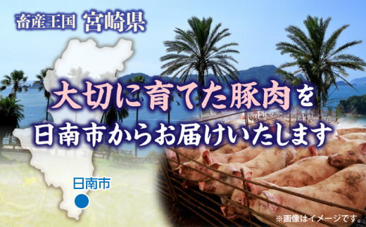 宮崎県産 豚ロース (トンテキ・とんかつ用) 計1.5kg 肉 豚肉 ポーク 国産 食品 万能食材 真空パック 簡単調理 おかず お弁当 おつまみ 豚丼 焼肉 炒め物 カレー ステーキ おすすめ ご褒美 お祝い 記念日 日南市 送料無料_C120-24