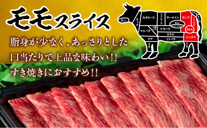 【令和8年9月配送】数量限定 黒毛和牛 モモスライス 計1kg 牛肉 赤身 国産 すき焼き しゃぶしゃぶ 牛丼 焼肉 BBQ バーベキュー 鉄板焼き 人気 おすすめ 高級 ギフト プレゼント 贈り物 贈答 お祝い ミヤチク 選べる 宮崎県 日南市 送料無料_CC78-25-09
