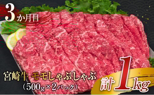 3か月 お楽しみ 定期便 宮崎牛 堪能 セット 合計3kg 牛肉 黒毛和牛 国産 ブランド牛 ミヤチク 肩ロース モモ ステーキ スライス しゃぶしゃぶ すき焼き 焼肉 4等級以上 高級 贅沢 ご褒美 お祝 記念日 おかず お取り寄せ グルメ 食品 宮崎県 日南市 送料無料_L9-25