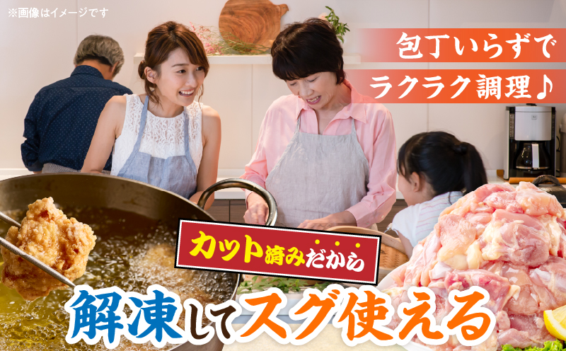 数量限定 宮崎県産 若鶏もも肉 切身 250g×6袋 計1.5kg 小分け 便利 冷凍 国産 真空パック カット済 簡単調理 唐揚げ から揚げ 炒め物 親子丼 おかず お弁当 焼肉 BBQ バーベキュー おつまみ ジューシー 人気 おすすめ グルメ 選べる 宮崎県 日南市 送料無料_AA74-26
