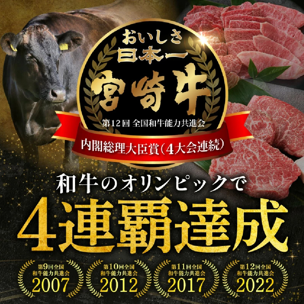 【A4等級以上】宮崎牛赤身スライス 500g（内閣総理大臣賞 A4 A5 宮崎牛 牛肉 黒毛和牛 赤身 すき焼き しゃぶしゃぶ スライス 宮崎県）
