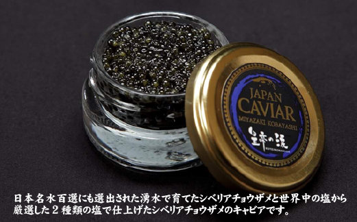 【12月31日まで・日本のキャビアの日制定記念】皇帝の涙 ロイヤルシベリアン キャビア 100g（国産 魚卵 魚介 フレッシュ おつまみ 珍味 冷凍）