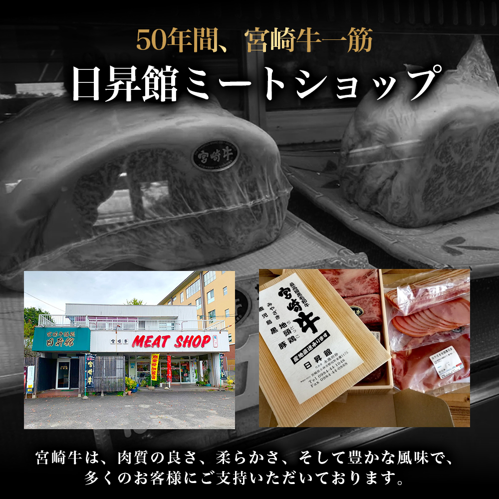 【祝！内閣総理大臣賞！】A5等級 小林市産宮崎牛ヒレステーキ 160g×4枚セット（宮崎牛 牛肉 肉 ステーキ ヒレ ヒレステーキ A5 黒毛和牛 赤身 数量限定）