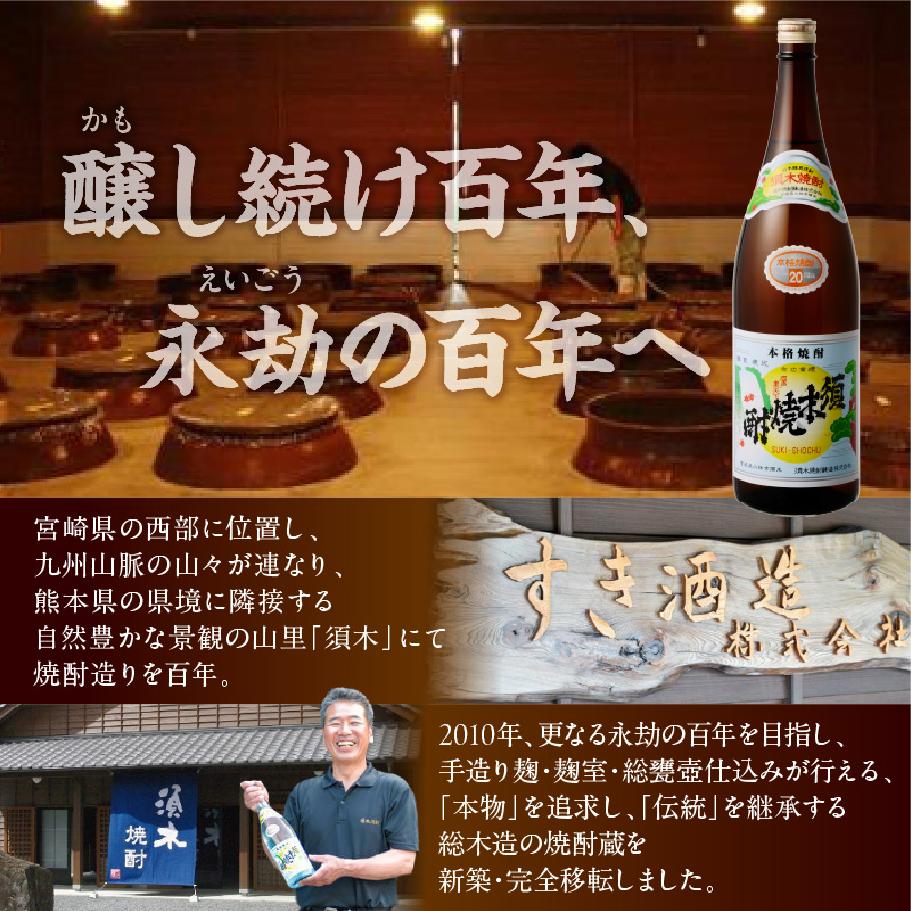 【こだわりクラフト焼酎】軽やかな味わいの須木酒造20度 3本セット（焼酎 芋焼酎 芋 お酒 酒 アルコール 宮崎県）