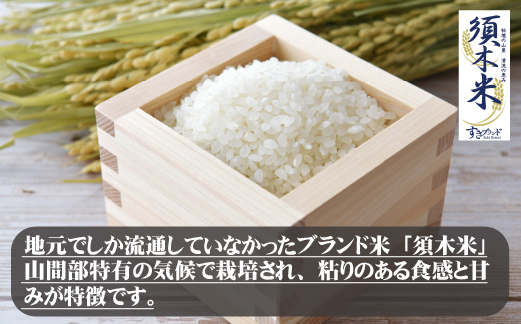 【地元ブランド米】令和6年産 新米 須木米 10kg（国産 米 新米 令和6年産 精米 ヒノヒカリ 限定 ギフト 人気）