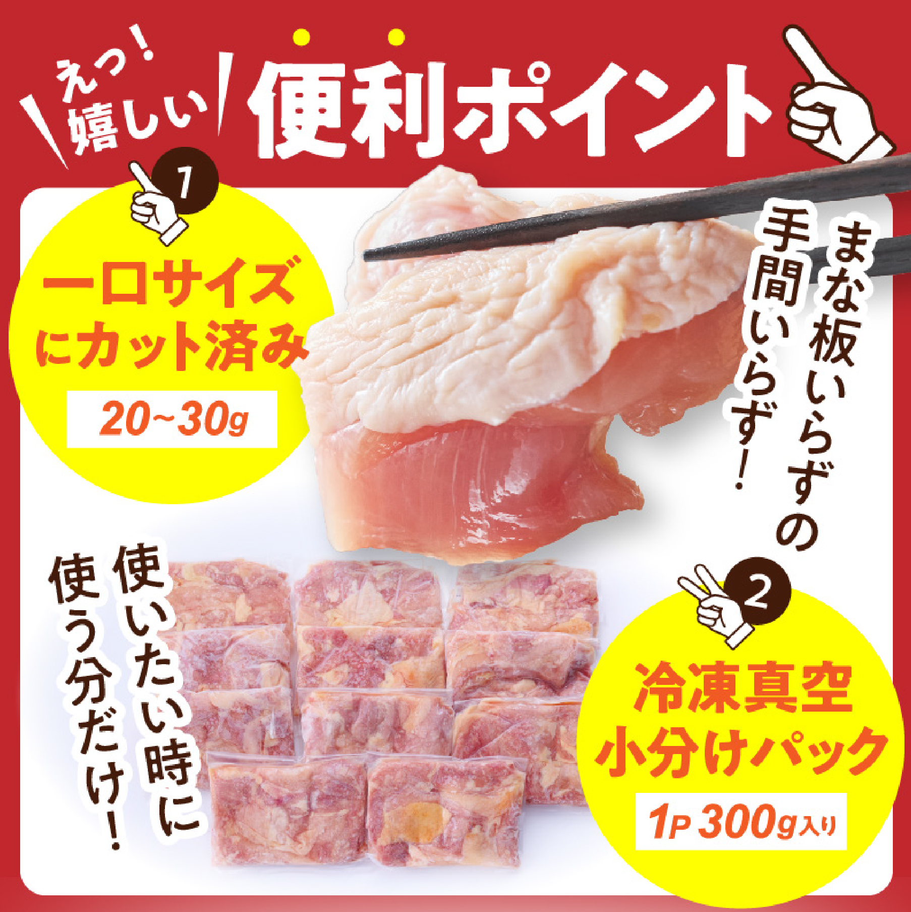 【テレビで話題！元祖ざる焼き小林養鶏】宮崎県産若鶏もも肉カット 3.3kg（300g×11P 国産 鶏肉 若鶏 モモ カット済み 小分け 唐揚げ チキン南蛮 大容量 冷凍）