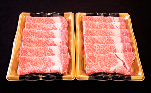 【A４等級以上】宮崎牛肩ロースしゃぶしゃぶ用　800ｇ