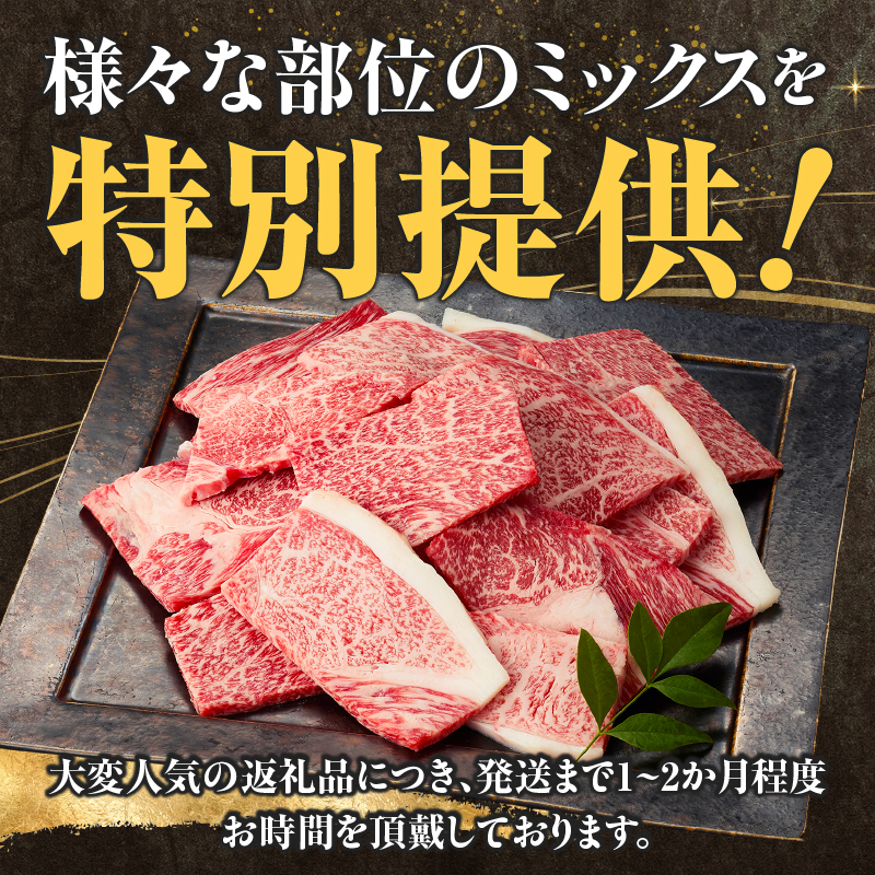 A4等級以上 宮崎牛 訳あり 焼肉 バラエティパック 1.5kg（牛肉 肉 お肉 黒毛和牛 宮崎牛 ブランド牛 内閣総理大臣賞4大会連続受賞）