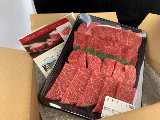 【C168・百名店の味をご自宅で！】A5等級宮崎牛赤身焼肉用　500g（国産 牛肉 国産牛 和牛 黒毛和牛 宮崎牛 赤身   焼肉）