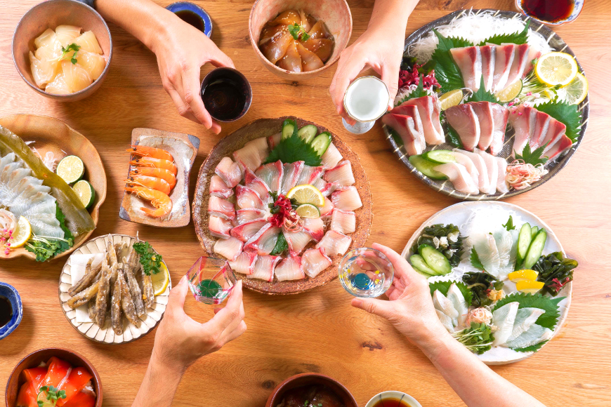 刺身 柵 ブリ 真鯛 少量贅沢 食べ比べ セット [請関水産 宮崎県 日向市 452061437] 冷蔵 詰め合わせ ぶり 鯛 真鯛 タイ 個包装