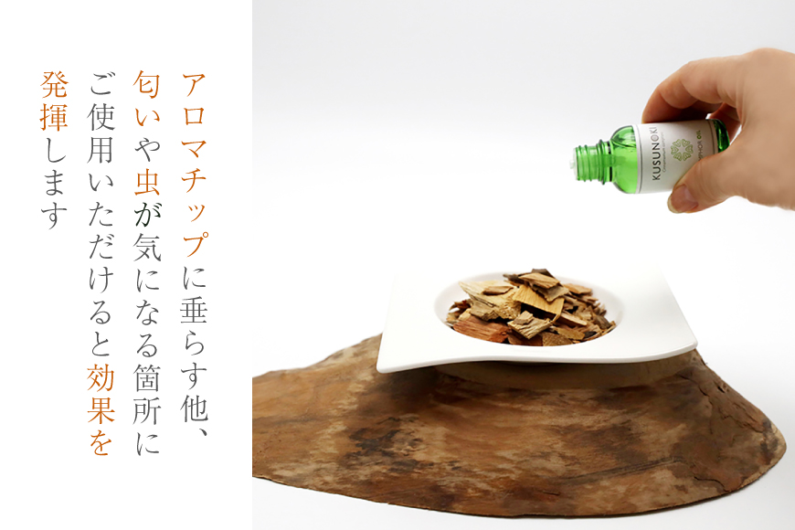 【初樹】 日向の陽だまり香る 天然樟 芳香清浄 セット 〜はじめての森アロマ体験〜 [えこのは 宮崎県 日向市 452061535] アロマ 芳香 クスノキ しょうのう 樟脳