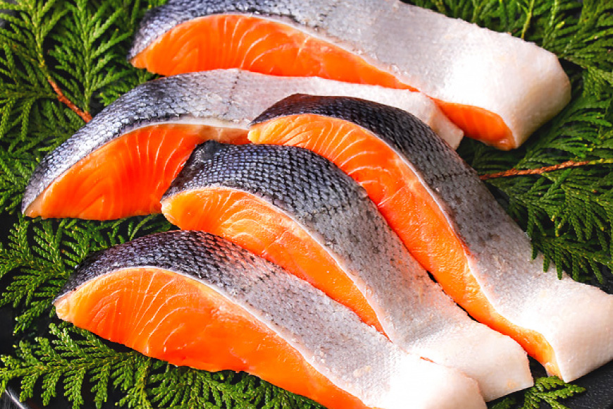 鮭 3回 定期便 厚切り 塩銀鮭 A品 切り身 約1kg 総計3kg [安田 宮崎県 日向市 452061476] 銀鮭 鮭 魚介類 海鮮 さけ サケ 鮭切身 シャケ 切り身 1kg 1キロ 冷凍 家庭用 おかず 弁当 銀鮭切り身 魚