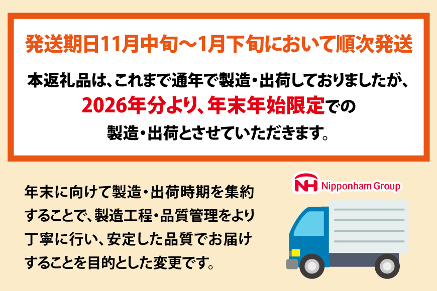 【11月・12月・1月 発送】 ハム 日本ハム 人気のハム2種大容量セット 宴の彩り 計1.22kg [日本ハムマーケティング 宮崎県 日向市 452060590] ニッポンハム はむ 豚 肉 ロースハム ステーキ ギフト 真空 冷蔵 贈答