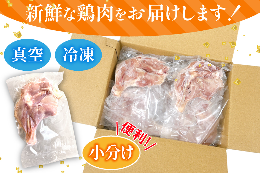 鶏肉 業務用 宮崎県産 若鶏 骨付きもも 250g 10本 セット [TRINITY 宮崎県 日向市 452061341] 小分け 冷凍 骨付きもも肉 詰め合わせ