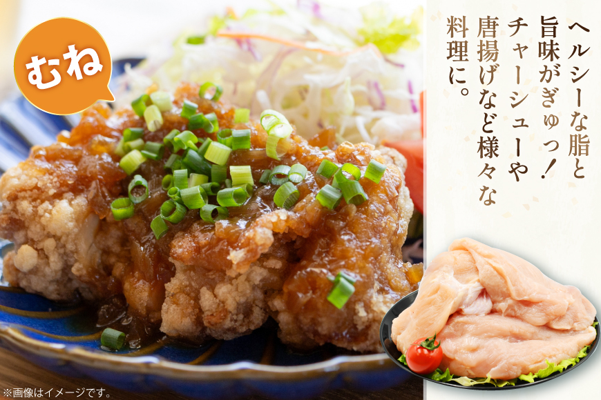 鶏肉 もも肉 2kg むね肉 2kg セット 計 4kg 未カット 宮崎県産 冷凍 [アイフーズ 宮崎県 日向市 452061699] とり肉 鳥肉 モモ肉 もも肉 むね肉 ムネ肉 胸肉 小分け 若鶏 宮崎