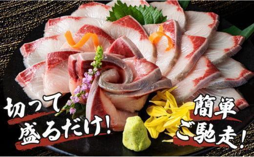 KU281-1＜2026年3月発送分＞活じめ！黒瀬ぶりの生鮮ブリロイン2節～3節（400g前後）