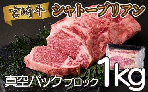 [2026年4月発送]シャトーブリアンブロック 1kg