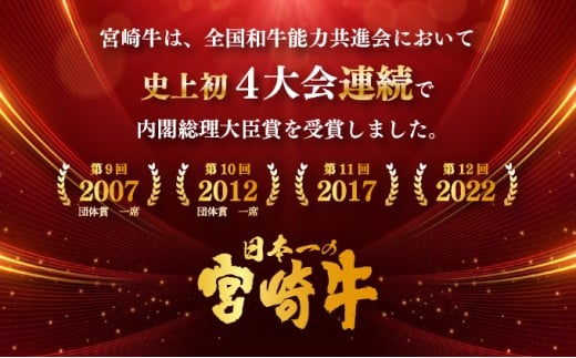 ＜宮崎牛＞こま肉200g×5袋(計1kg)_K049-005