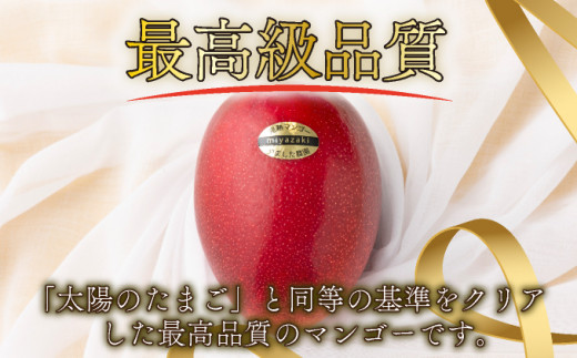 ＜先行予約＞糖度15度以上の宮崎完熟マンゴー(5L×1玉入・贈答用) ＜ギフト用＞1箱_K005-011