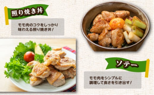＜小分け・カット済み＞鶏肉モモ切身3?セット_K040-007