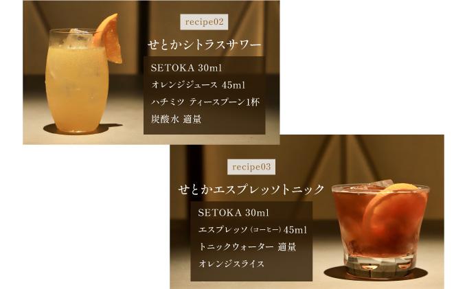 XSELQ-37 【串間産せとか果皮を使用したリキュール】SETOKA PEEL LIQUEUR 37％ 500ml【松露酒造】