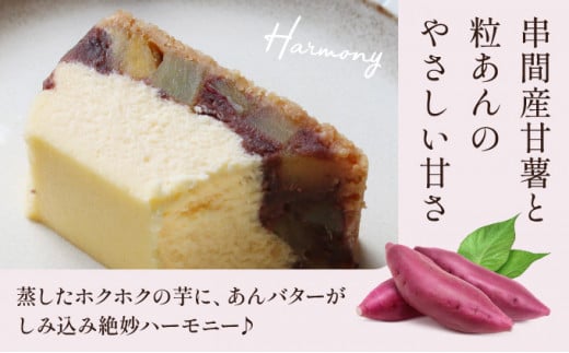 お芋とあんこのチーズケーキ＆甘酒チーズテリーヌ(TORORI)_K044-001