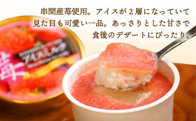 AQ-A3 串間市産イチゴ使用！いちごアイス詰合せ(9個)【たまたまクラブ】【AQ-A3】
