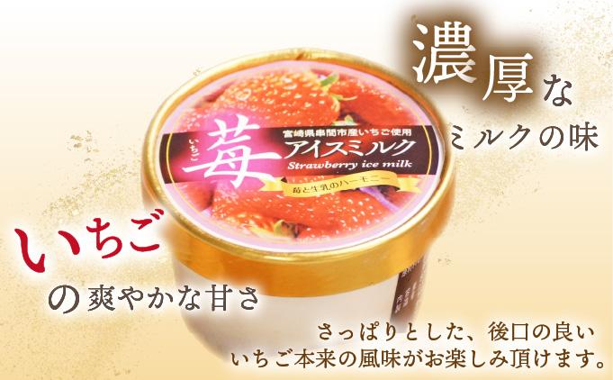 AQ-A3 串間市産イチゴ使用！いちごアイス詰合せ(9個)【たまたまクラブ】【AQ-A3】