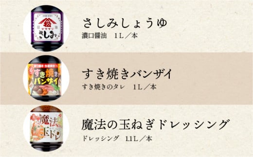 V-B1 創業昭和元年の串間の味！ヤママツ醤油セット(3種・合計6本)【松尾醸造場】
