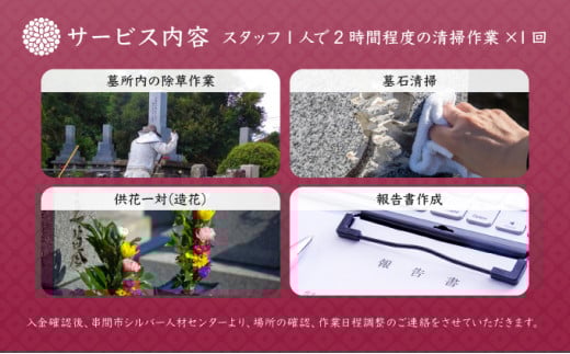 墓のお手入れ代行サービス_K009-001