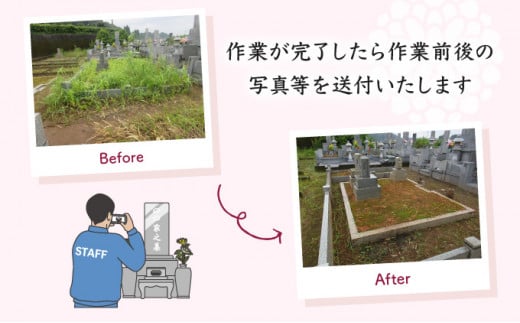 墓のお手入れ代行サービス_K009-001
