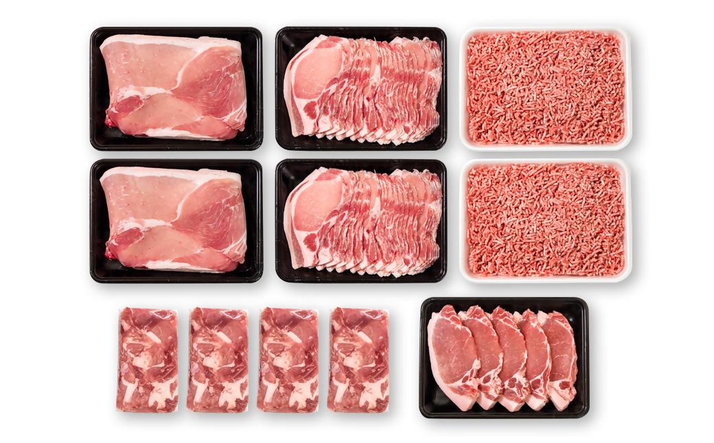 宮崎県産豚肉 満載Bセット4.5kg 小分け＜58-54a＞