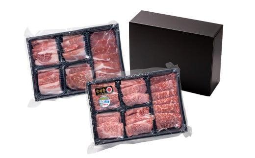 【お中元ギフト】宮崎牛＆宮崎県産豚肉 焼肉10種盛り 食べ比べセット計600g 宮崎牛4等級以上 国産牛 豚肉  ブランド牛 ミヤチク 内閣総理大臣賞4連覇＜47-3b＞●